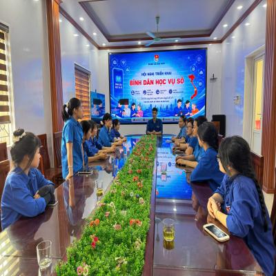 ĐOÀN XÃ ĐẠI SƠN TỔ CHỨC THÀNH CÔNG HỘI NGHỊ TRIỂN KHAI PHONG TRÀO 